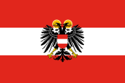 red-white-red, black two-headed eagle