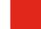 1910 flag of Bahrain