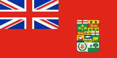 7-province Canadian red ensign