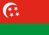 1975 flag of the Comoros