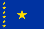 1997 flag of the Democratic Republic of Congo