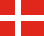 1748 flag of Denmark