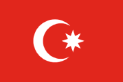1864 flag of Kashgaria
