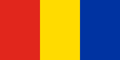 pre-2010 reverse of the Moldovan flag