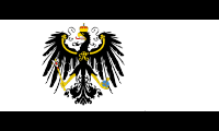 white, black eagle and thin black on the top and bottom