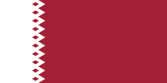 1933 flag of Qatar