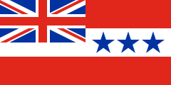 1888 flag of the Cook Islands