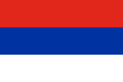 1835 civil flag of Serbia