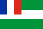 green-white-green, French flag