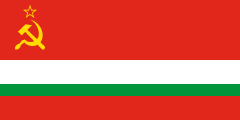 Flag of Soviet Tajikistan