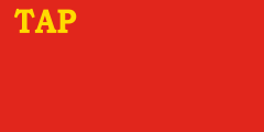 1943 flag of Tuva