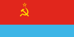 Flag of Soviet Ukraine