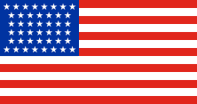 44-star US flag