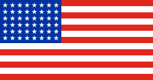 1912 flag of the United States