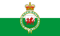 1953 flag of Wales